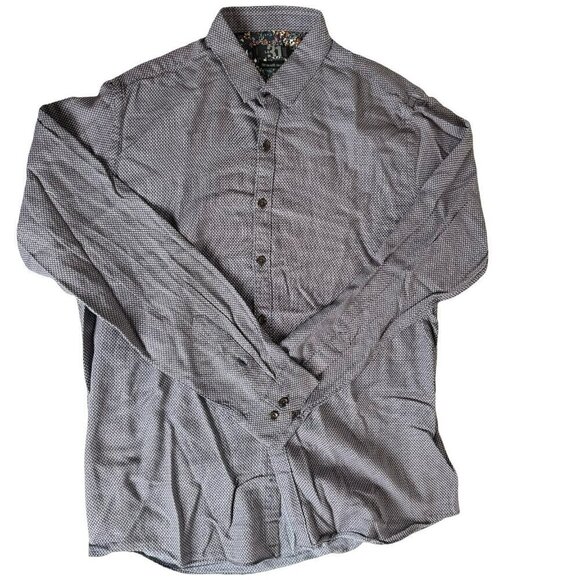 100% Cotton Simons Le 31 Slim Fit Dress Shirt - Picture 2 of 6